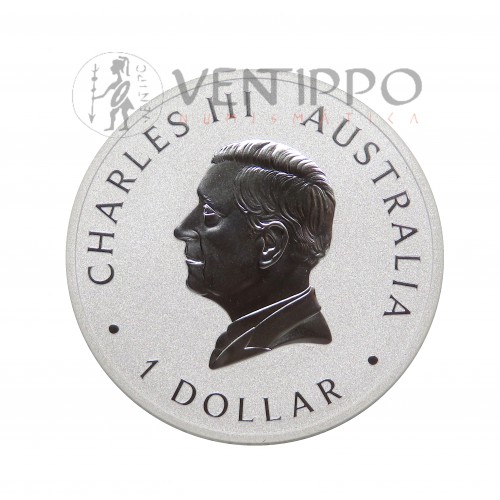 Australia, Dollar Plata ( 1 OZ ley 9999 mls ) Brumby 2025, BU