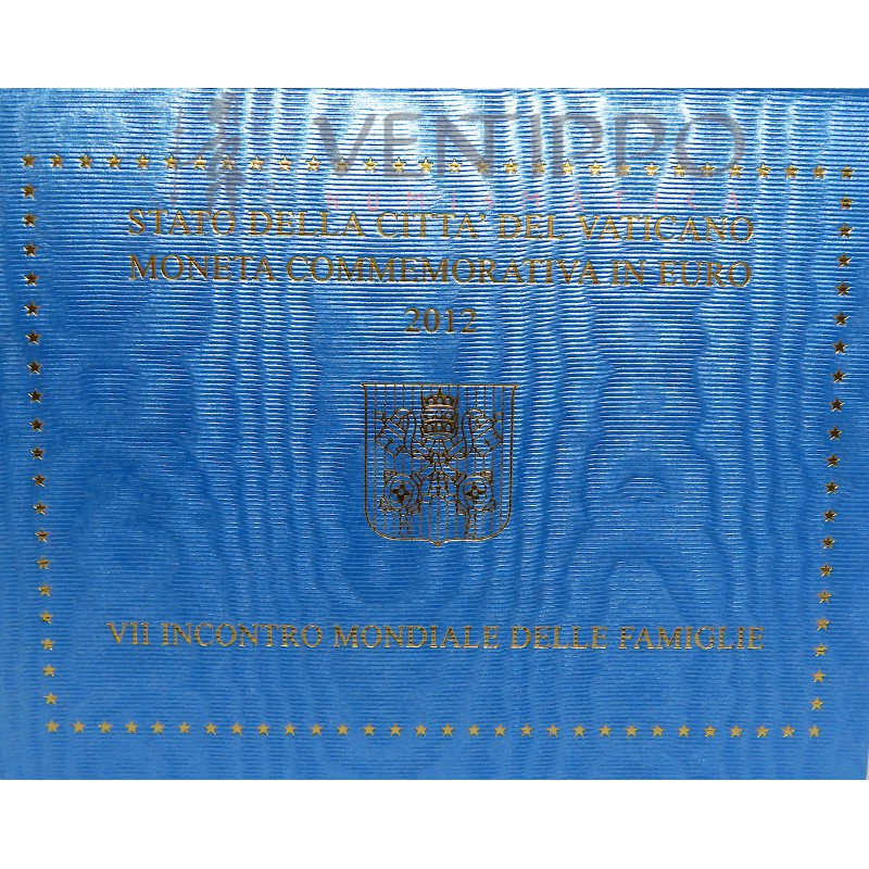 Vaticano, cartera oficioa 2  2012, VII Encuentro Mundial de las Familias