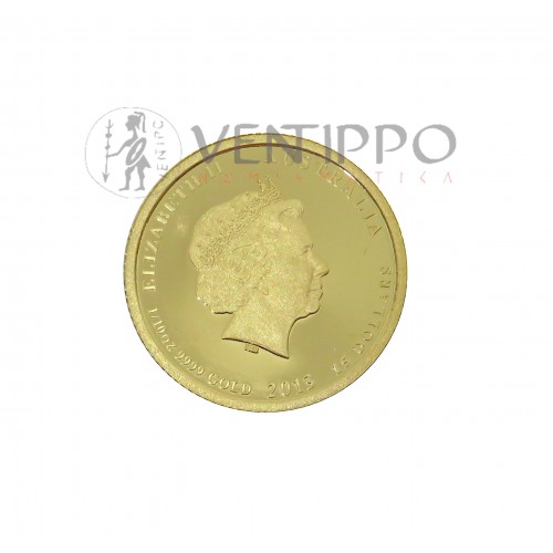 Australia, 15 $ Oro ( 3,135 grs. ley 9999 mls ), Serie Lunar II, Año de la Serpiente, 2013, Proof