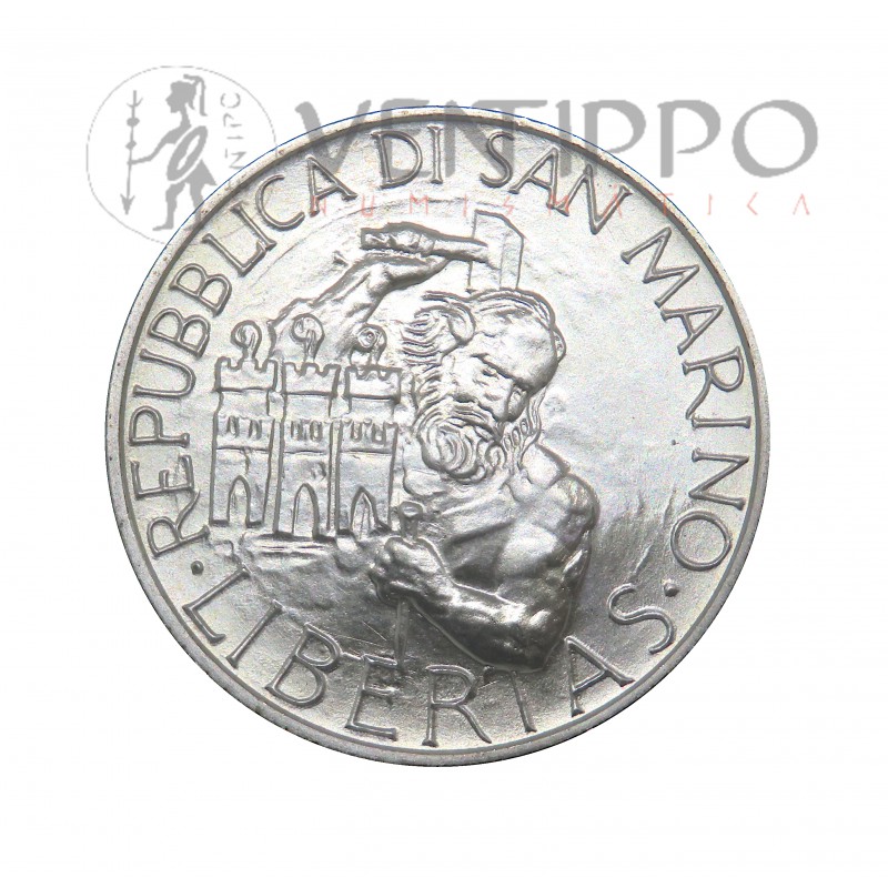 San Marino, 1000 Liras Plata, 1994, fundación primera iglesia San Marino, FDC