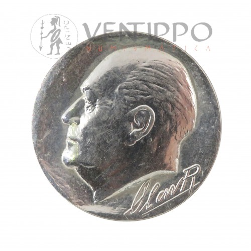 Noruega, 100 Kroner Plata, 25 Aniv. Reinado de Olav V, BU 1982.