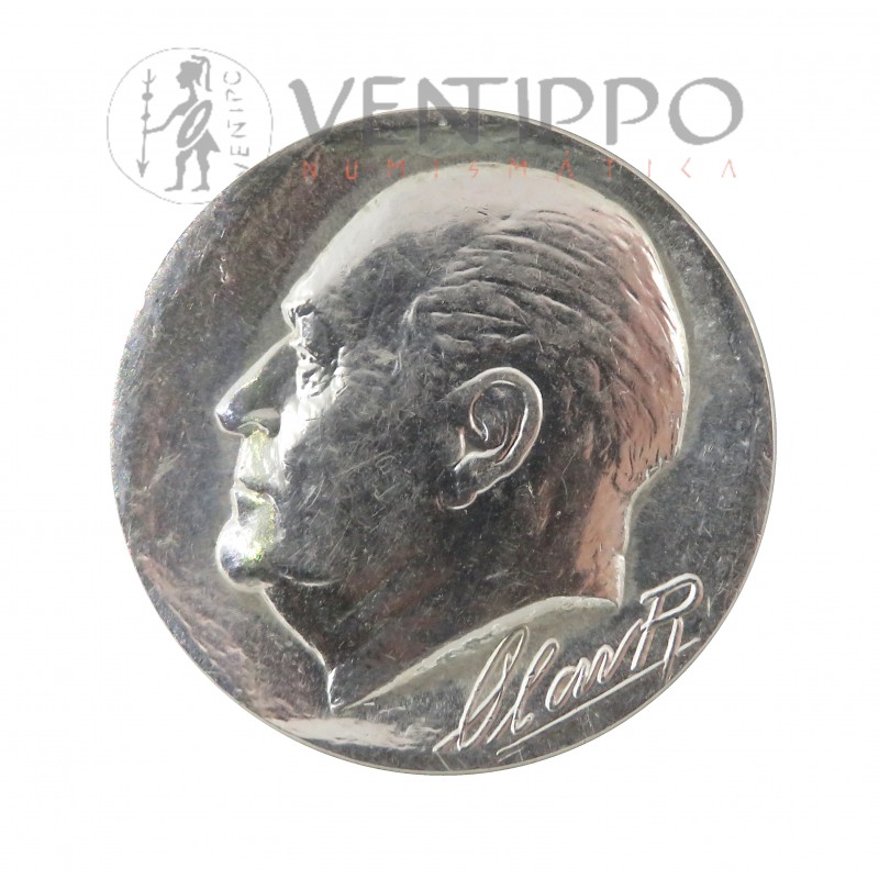 Noruega, 100 Kroner Plata, 25 Aniv. Reinado de Olav V, BU 1982.