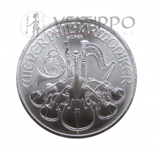 Austria, 1'5 € Plata ( 1 OZ 999 mls ) Filarmónica 2026, BU