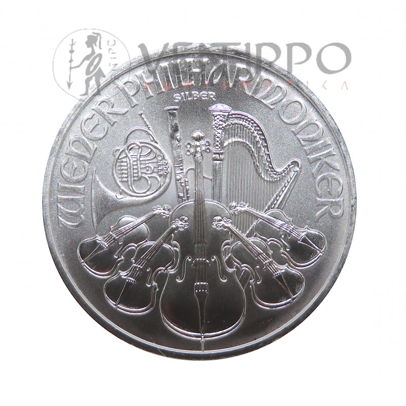 Austria, 1'5 € Plata ( 1 OZ 999 mls ) Filarmónica 2026, BU