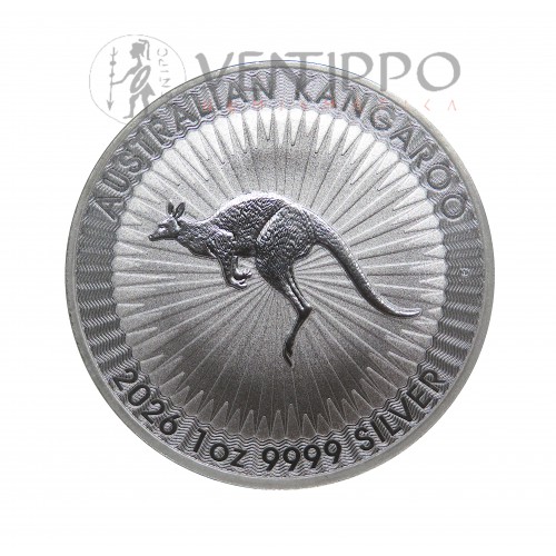 Australia, Dollar Plata ( 1 OZ ley 9999 mls ) Canguro Perth 2026, BU.