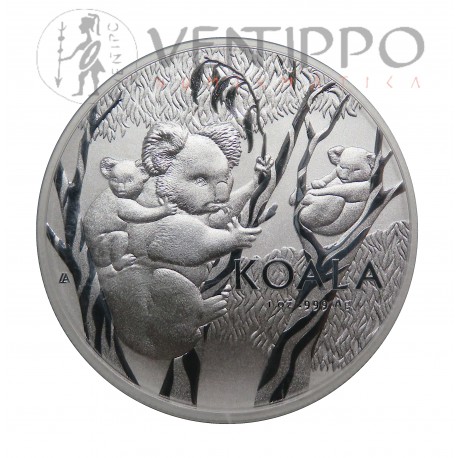 Australia, Dollar Plata ( 1 OZ 9999 mls ) Koala Ram 2026