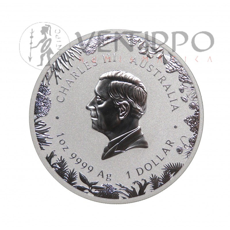 Australia, Dollar Plata ( 1 OZ ley 9999 mls ) 2026 Outback, BU