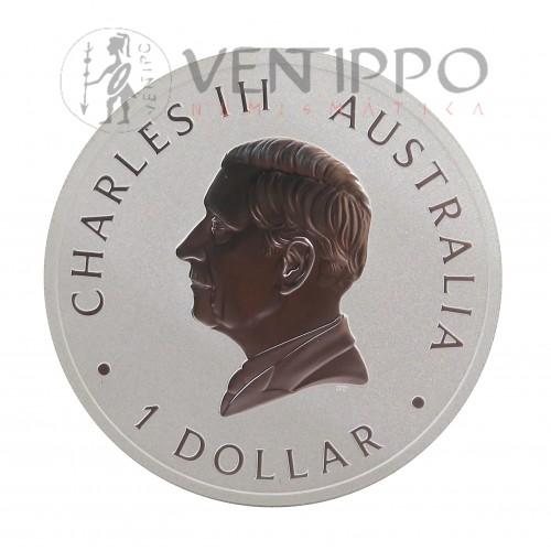 Australia, Dollar Plata ( 1 OZ ley 9999 mls ) Swan 2026, BU.