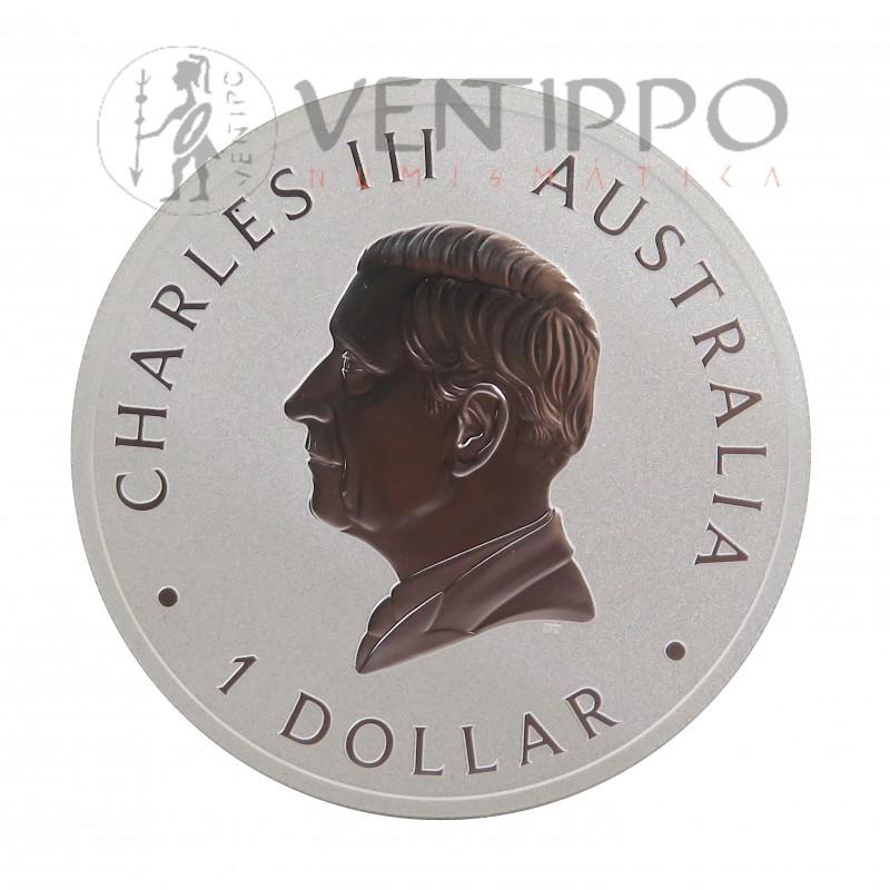 Australia, Dollar Plata ( 1 OZ ley 9999 mls ) Swan 2026, BU.