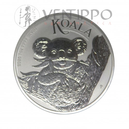 Australia, Dollar Plata ( 1 OZ ley 9999 mls ) Koala Perth 2026, BU