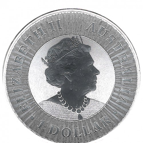 Australia, 1 $ Plata ( 1 oz. 999 mls. ) Canguro Perth 2019