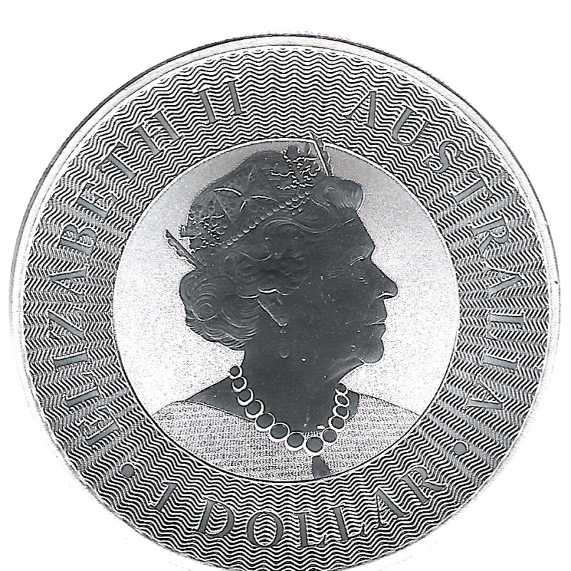 Australia, 1 $ Plata ( 1 oz. 999 mls. ) Canguro Perth 2019