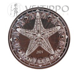 Moneda inversión, plata pura, bullion, Montserrat.