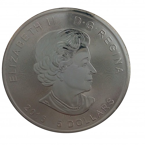 Canadá, 5 $ plata ( 1 OZ. 9999 mls. ) Superman 2016, S/C
