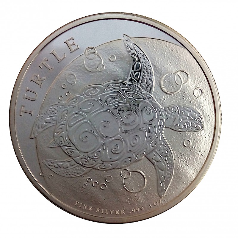 Nive, 2 $ plata ( 1 OZ. 999 mls. ) Taku 2019, BU.