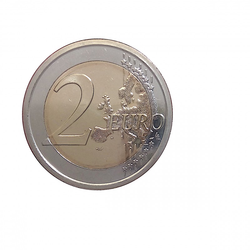 San Marino, Cartera 2€, 420 Aniversario Nacimiento Bernini. FDC.