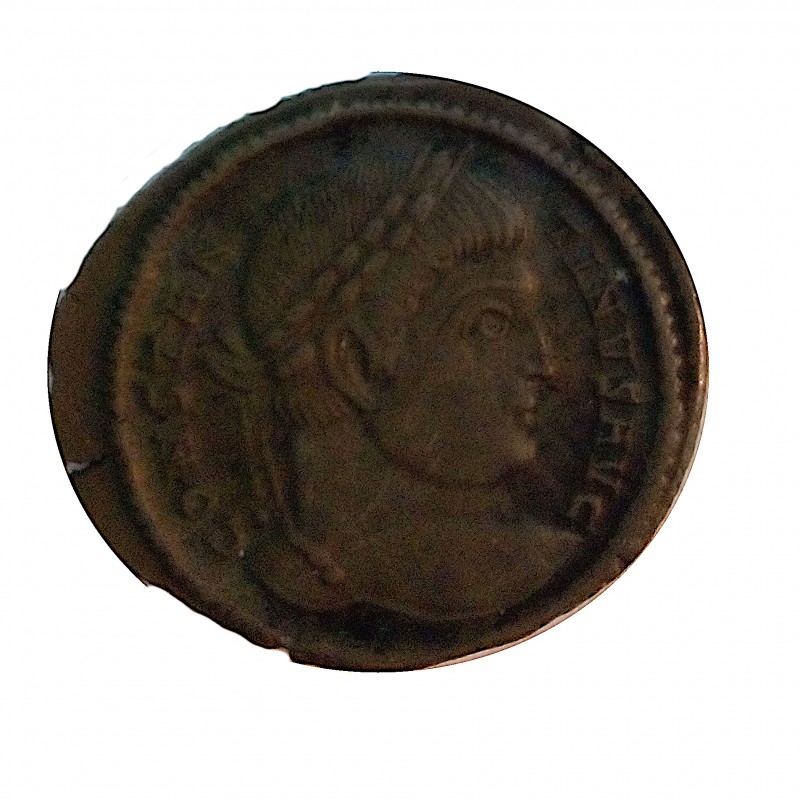 Constantino Magno, Follis AE -19, Sarmatia de Victa MBC+