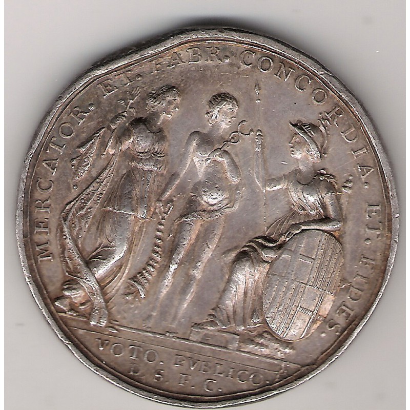 Carlos IV, medalla visita real a Barcelona, 1802 MBC+