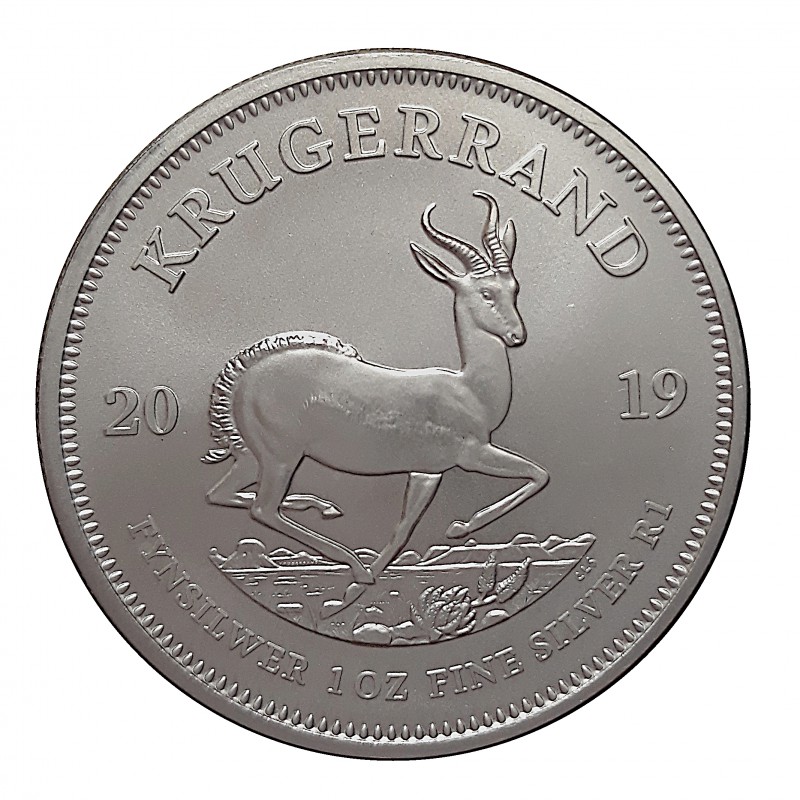 Sudáfrica, Kruguerrand plata (1 OZ. 999 mls) 2018 S/C