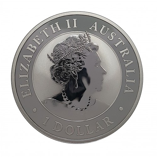 Australia, 1 $ Plata ( 1 OZ. 999 mls. ), Koala 2019, BU.