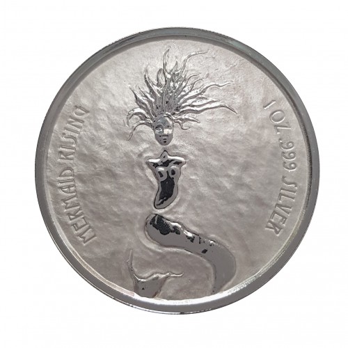 Fiji, Dollar plata ( 1 OZ. 999 mls. ) 2018, Sirena.