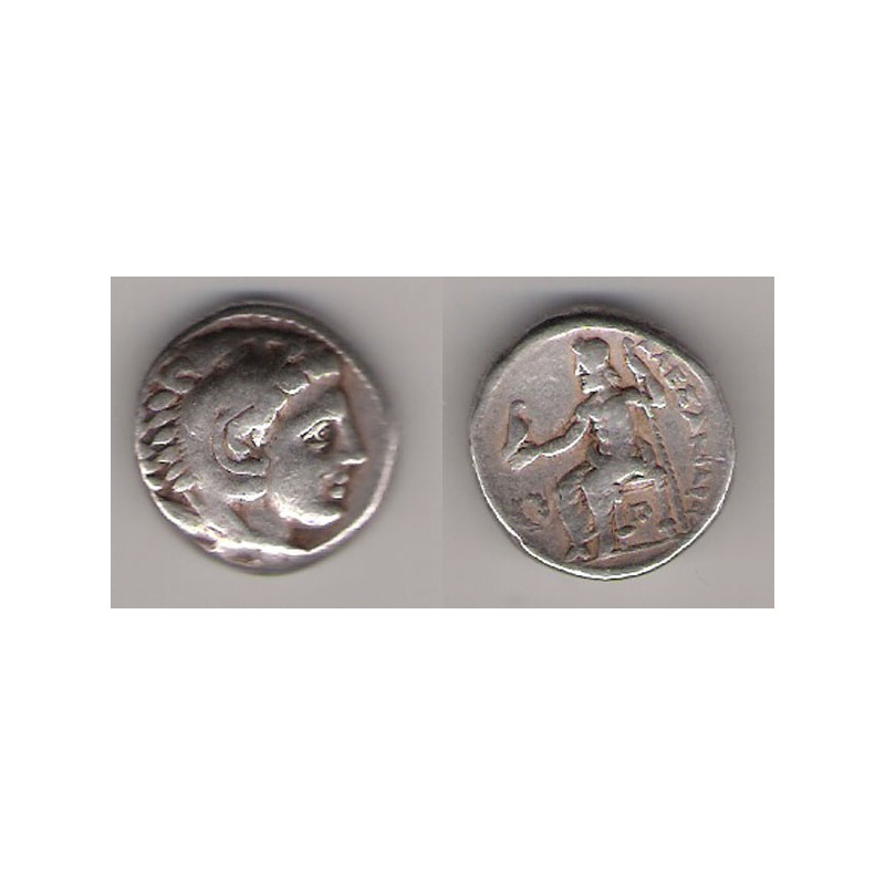 Macedonia, Tetradracma plata, Alejandro Magno, ceca incierta.