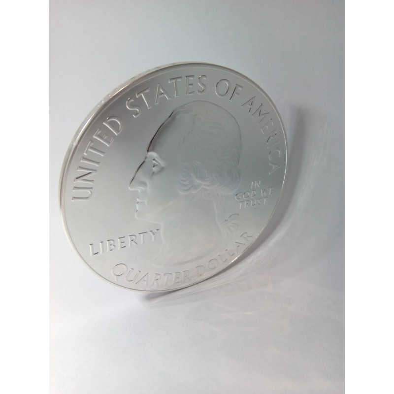Estados Unidos, Quarter Dollar ( 5 OZ., plata 999 mls. ) Georgia, Cumberland Island.