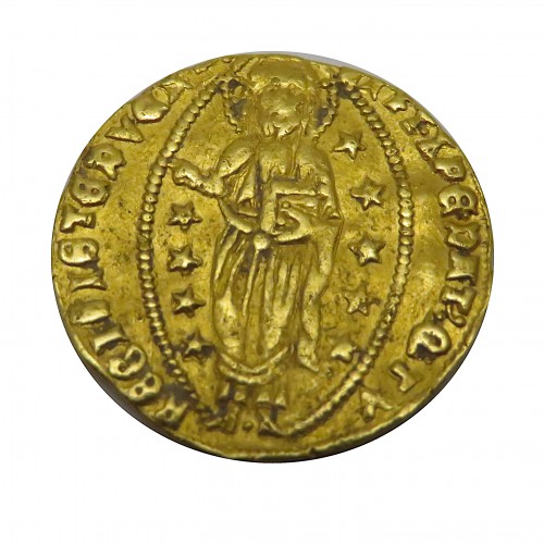 Venecia, Zecchino Oro, Dux Alvise Mocenigo II, MBC+.