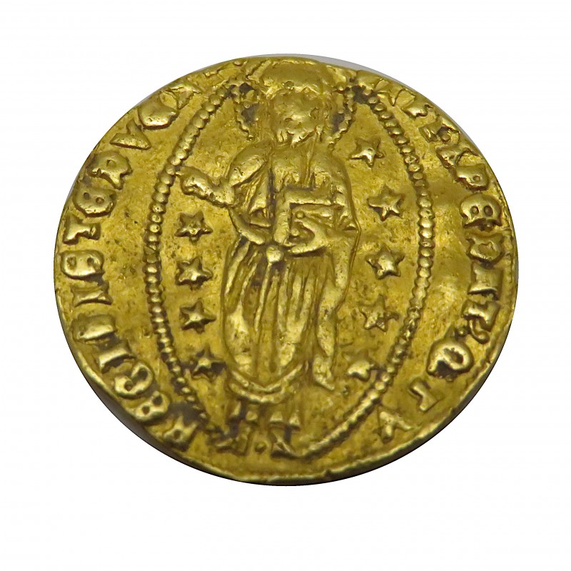 Venecia, Zecchino Oro, Dux Alvise Mocenigo II, MBC+.