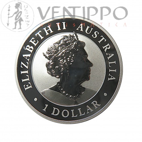 Australia, 1 $ Plata ( 1 OZ. 999mls. ) Koala 2020, BU.
