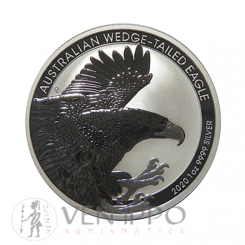 Australia, Dollar plata ( 1 OZ. 999 mls. ) Águila 2020, BU.