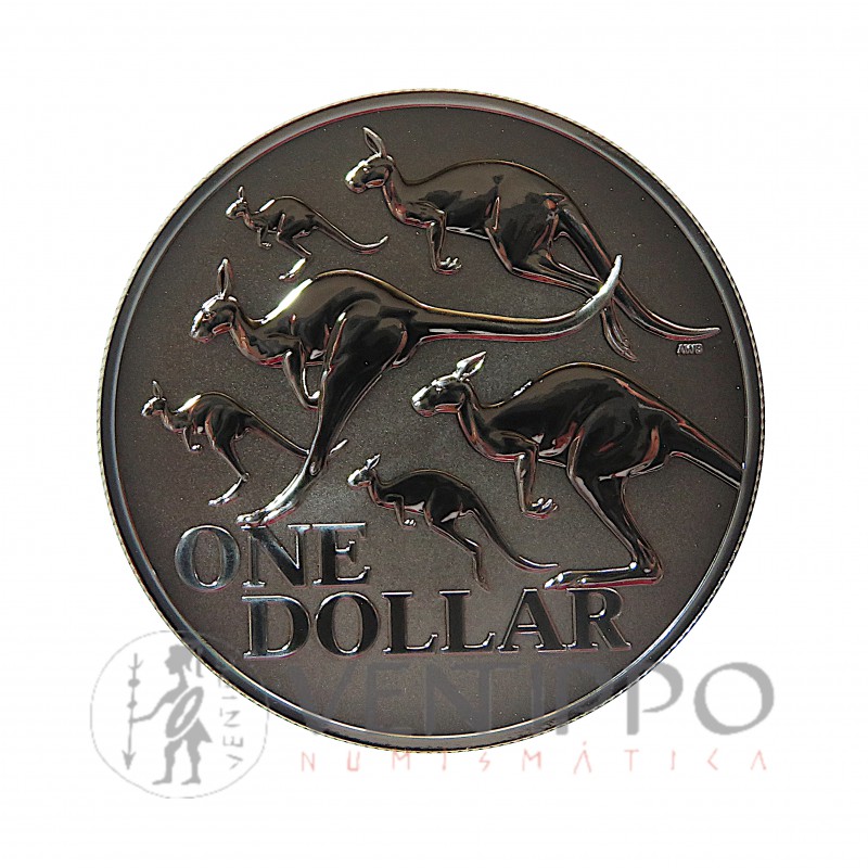 Australia, Dollar Plata ( 1 OZ. 999 mls. ) Canguro Ram 2020, BU.