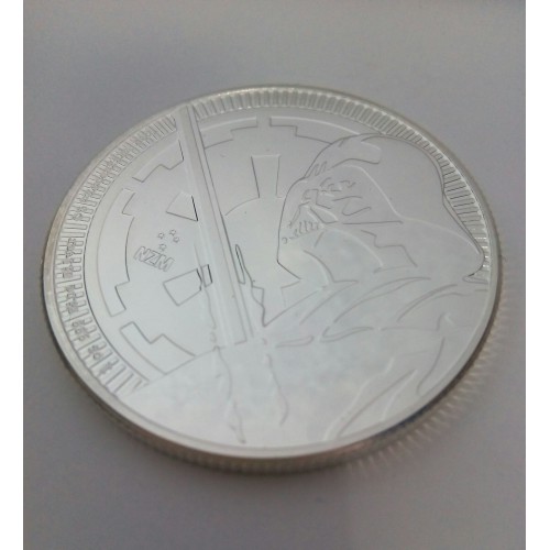 Nive, 2 $ plata ( 1 OZ.  999 mls. ) 2010, Darth Vader II, BU.