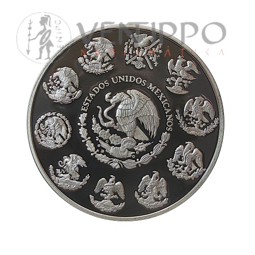 México, una Onza plata ( 1 OZ. 999 mls. ) 2018, Libertad Proof.