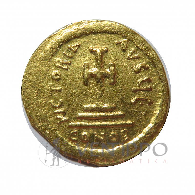 Imperio Bizantino, Sólido de oro, Heraclio, EBC-