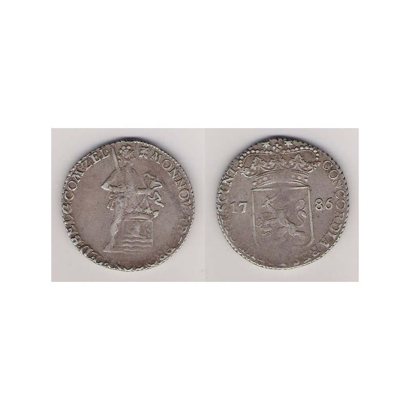 HOLANDA, ZEELAND, DUCADO PLATA 1786 MBC